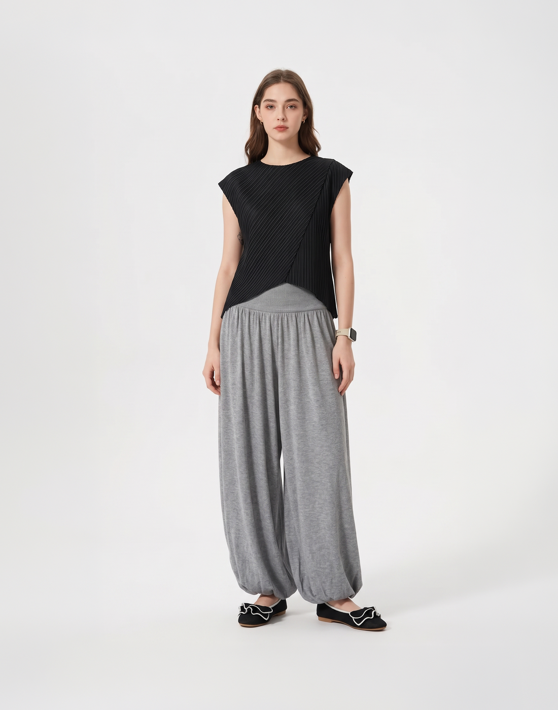 Warm, Buttery Soft & Stretchy With Tummy Covering Puff Pants - Cold Climates