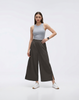 Wrinkle-Free, Cooling & Stretchable Tummy Control Northstar Wide Leg Pants With Pockets