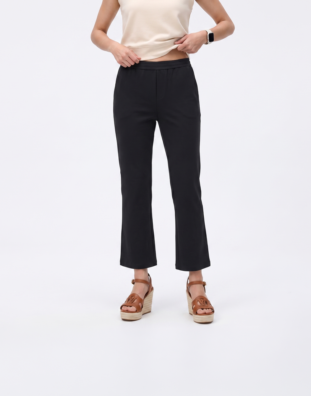 Wrinkle-Free, Cooling & Stretchy With Tummy Control Waistband Command Pants (3 Lengths)