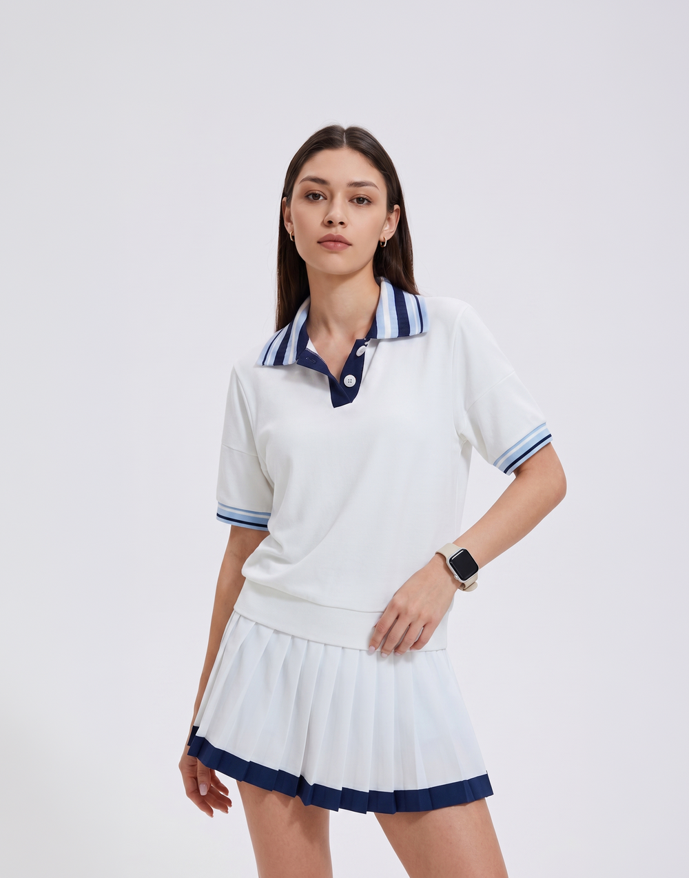 Buy 1, Get 1 Free - Cooling, Breathable & Stretchy Game Set Polo Top