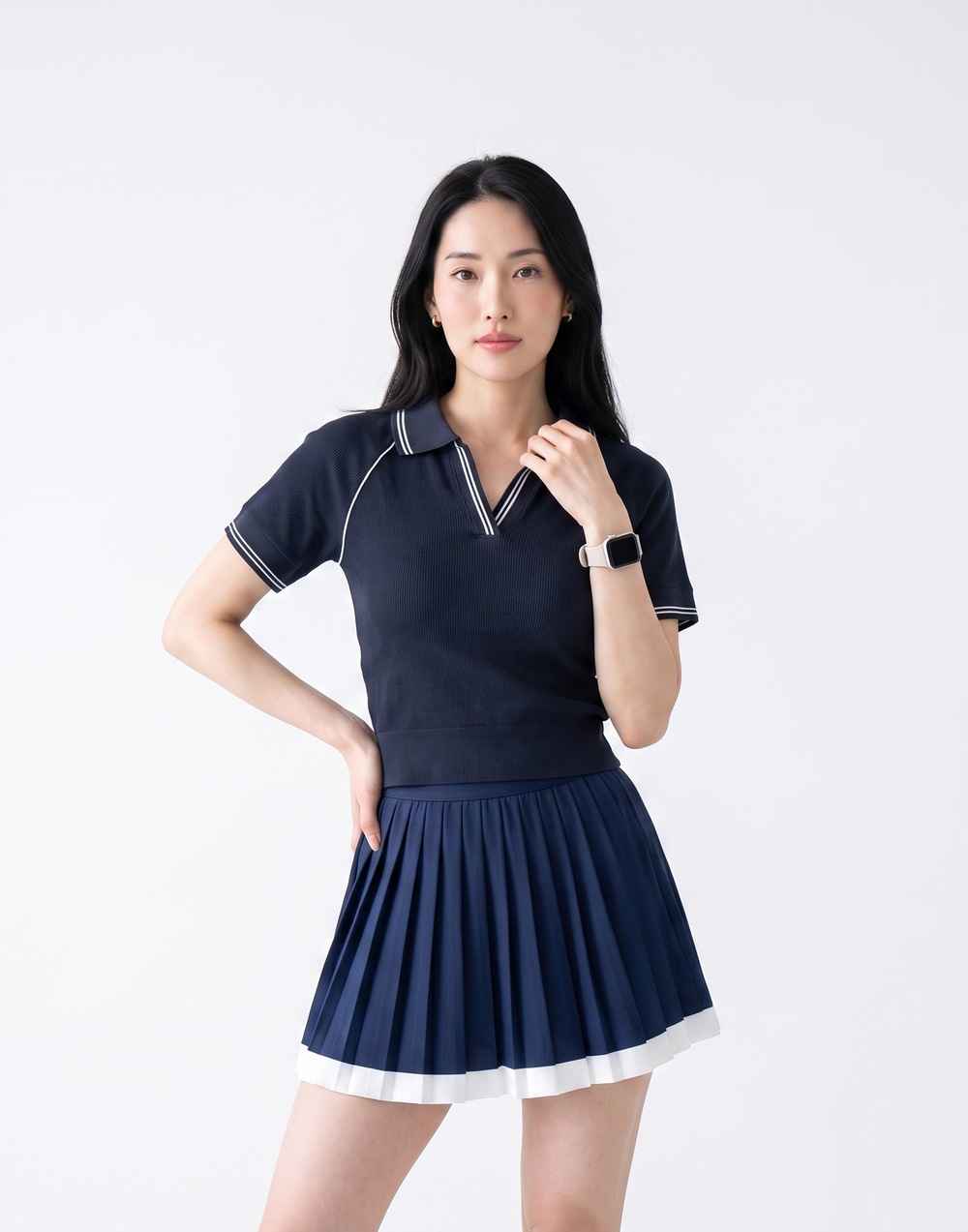 Buy 1, Get 1 Free - Cooling, Sweat-Wicking & Breathable Polo Padded Top