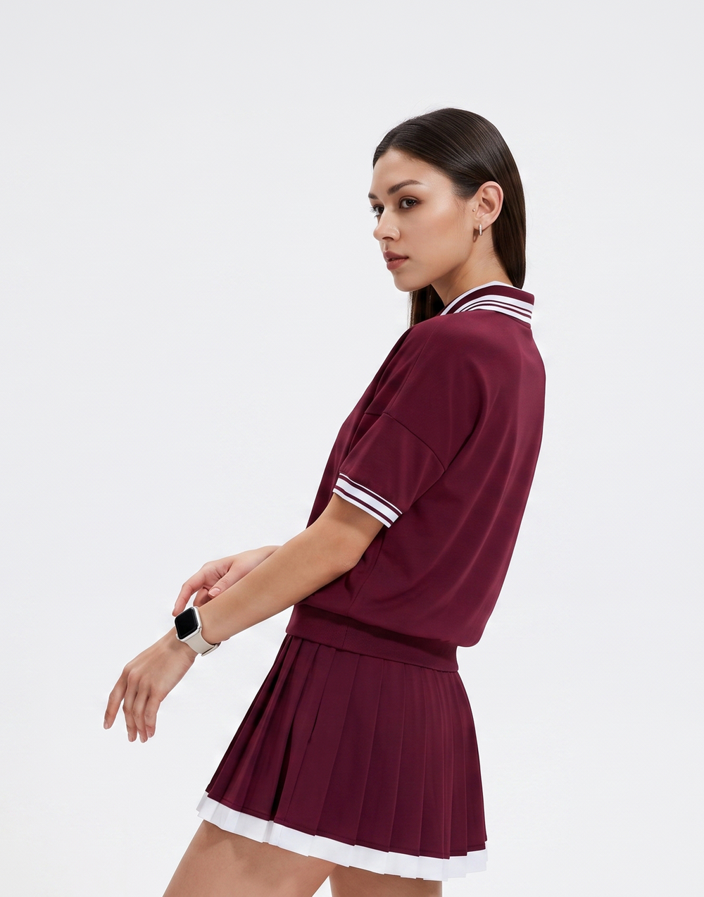 Buy 1, Get 1 Free - Cooling, Breathable & Stretchy Game Set Polo Top