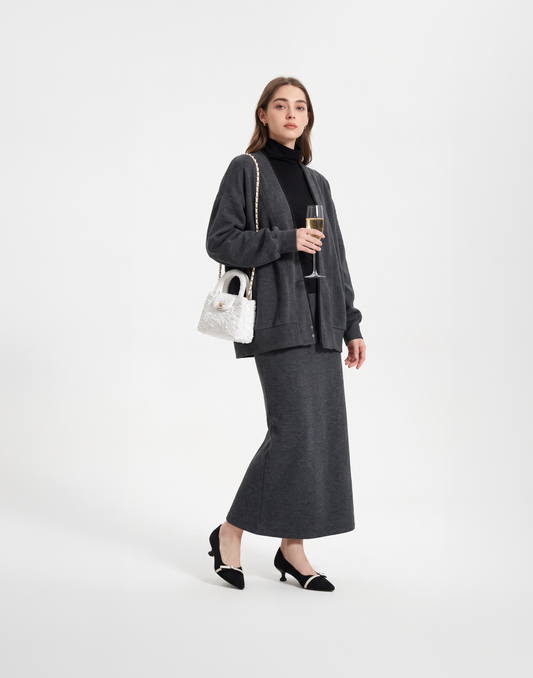 Buy The Jacket, Get The Skirt Free - Buttery Soft, Warm & Stretchy Savoir Travel Set