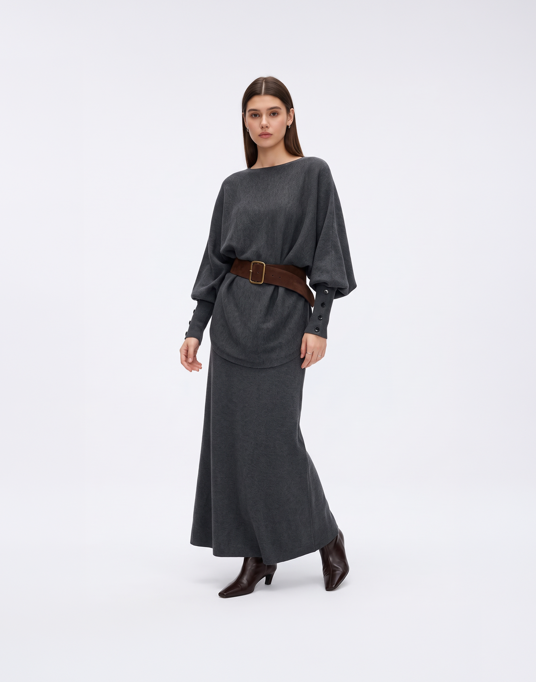 Buttery Soft, Warm & Stretchy Summit Dress Set