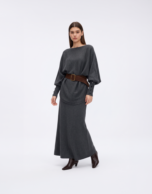 Buttery Soft, Warm & Stretchy Summit Dress Set