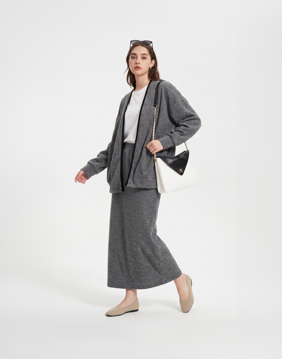 Buy The Jacket, Get The Skirt Free - Buttery Soft, Warm & Stretchy Savoir Travel Set