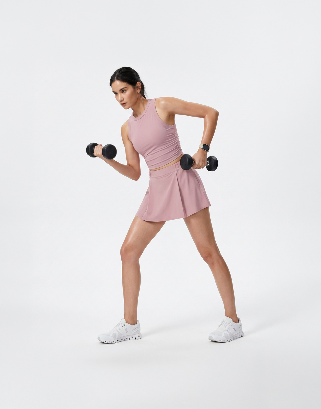 Buy The Skort, Get The Padded Top Free - Cooling & Sweat-Wicking Swift Set