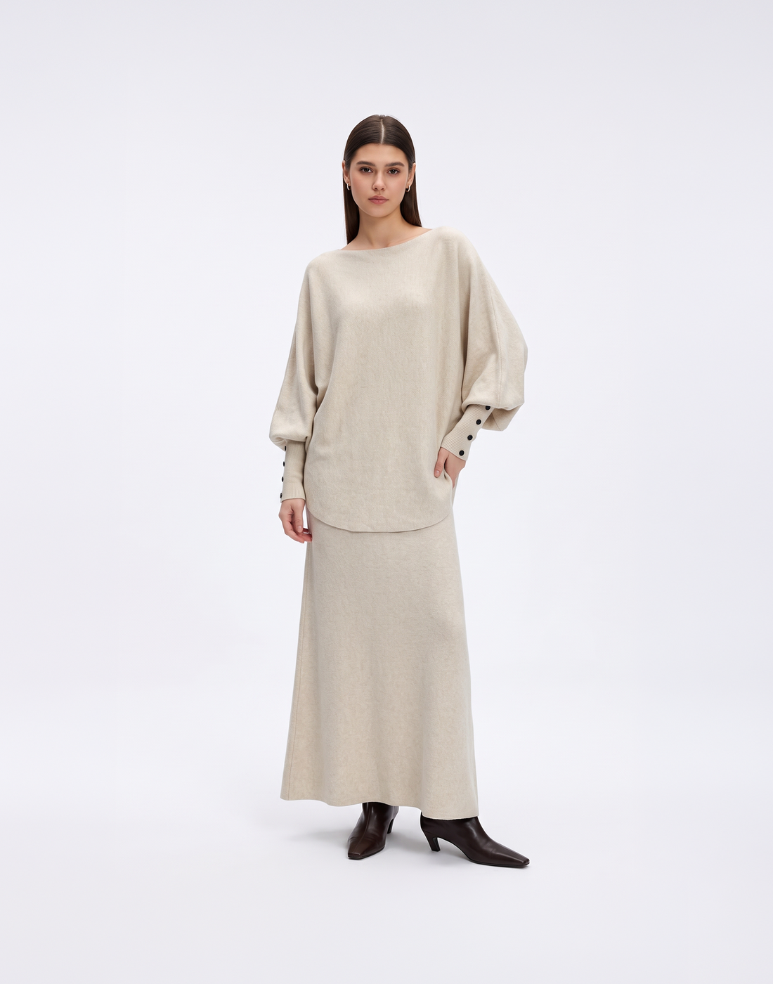 Buttery Soft, Warm & Stretchy Summit Dress Set
