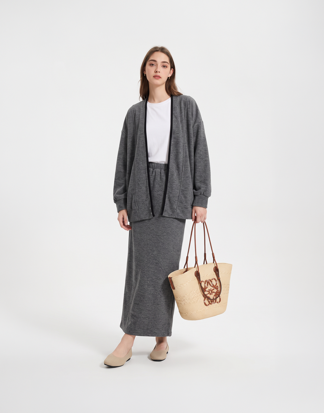 Buy The Jacket, Get The Skirt Free - Buttery Soft, Warm & Stretchy Savoir Travel Set