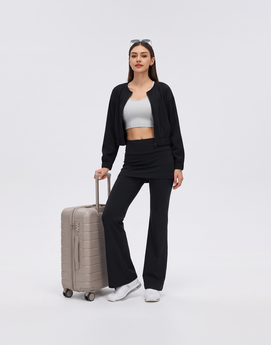 Buy The Pants & Get The Bra Free - Buttery Soft, Cooling & Sweat-Wicking Motion Pants & High Impact Sports Bra