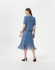 Wrinkle-Free, Cooling & Breathable Free Size Cascade Pleated Set