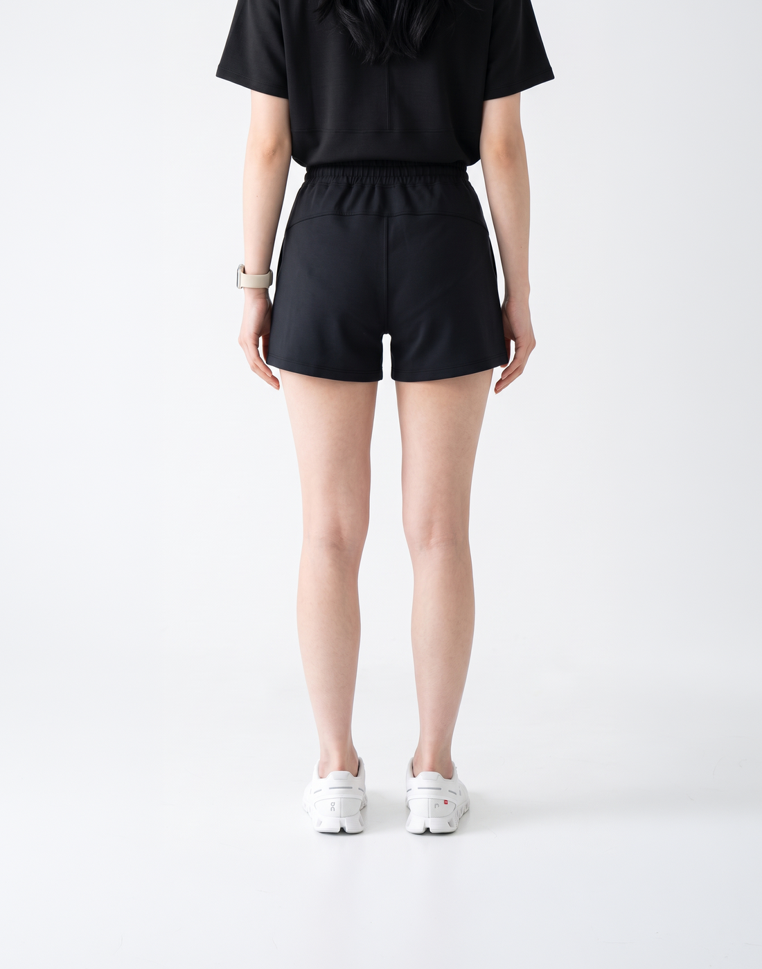 Buy 1, Get 1 Free - Cooling, Breathable & Stretchy Momentum Shorts With Elastic Waistband With Pockets
