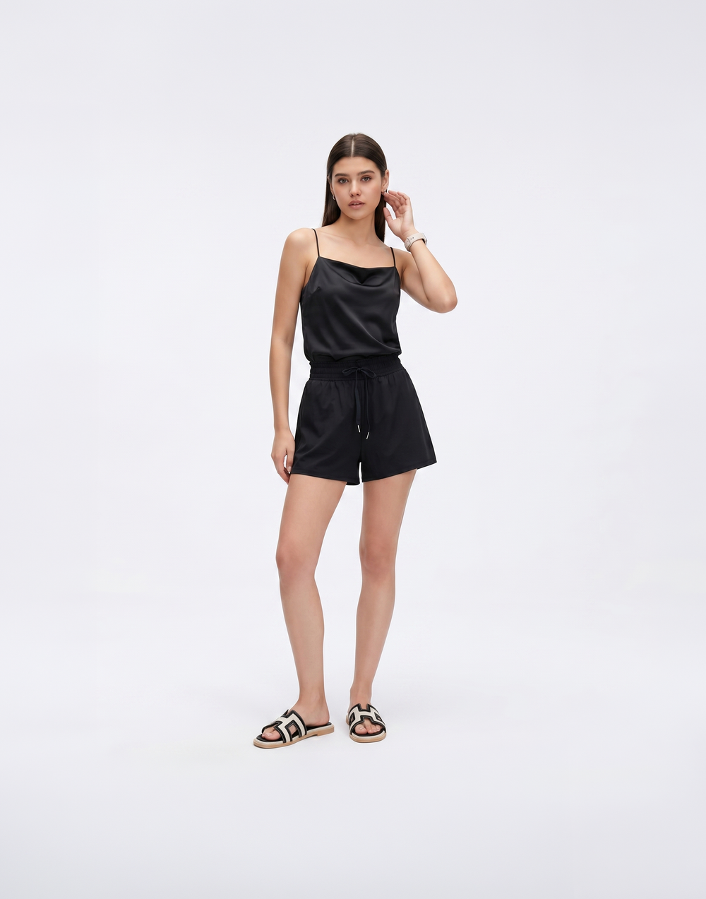 Buy 1, Get 1 Free - Cooling, Silky & Sweat-Wicking Drift Shorts With Inner Shorts