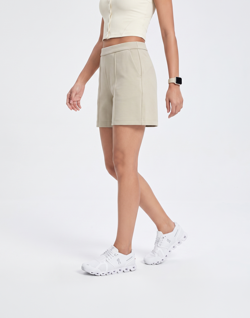 Buy 1, Get 1 Free - Cooling, Buttery Soft & Stretchy Waistband Nova Bermudas With Pockets