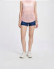 Cooling, Buttery Soft, Stretchable With Tummy Control Ease Denim Shorts With Pockets