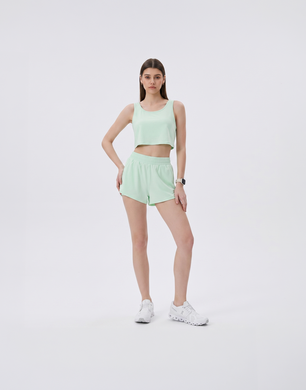 Buy Shorts, Get Bra & Top Free - Cooling, Buttery Soft & Sweat-Wicking Float Set