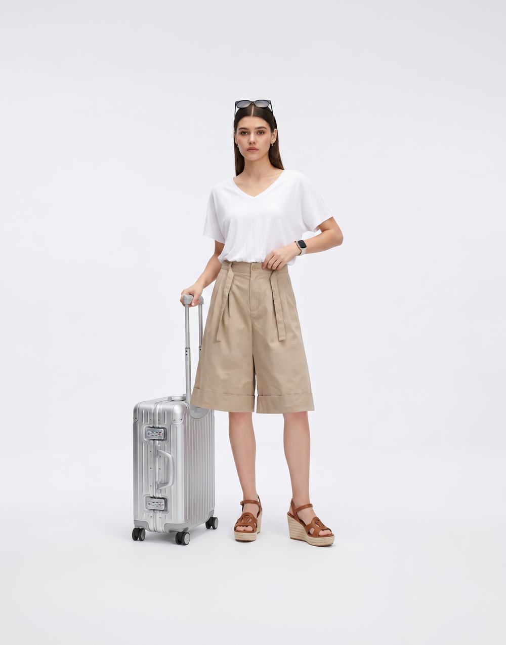 Cooling, Breathable Destination Bermudas With Pockets