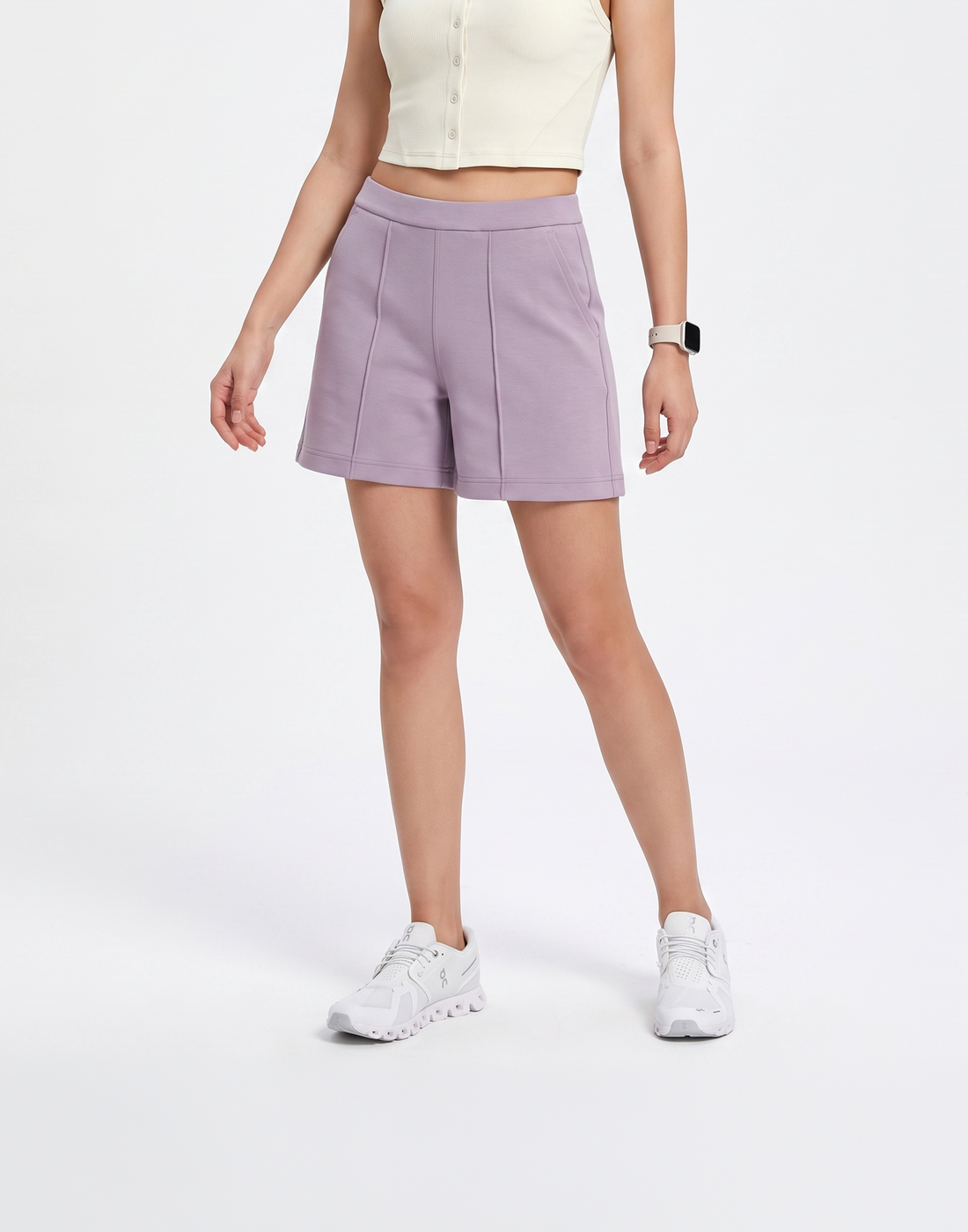 Buy 1, Get 1 Free - Cooling, Buttery Soft & Stretchy Waistband Nova Bermudas With Pockets