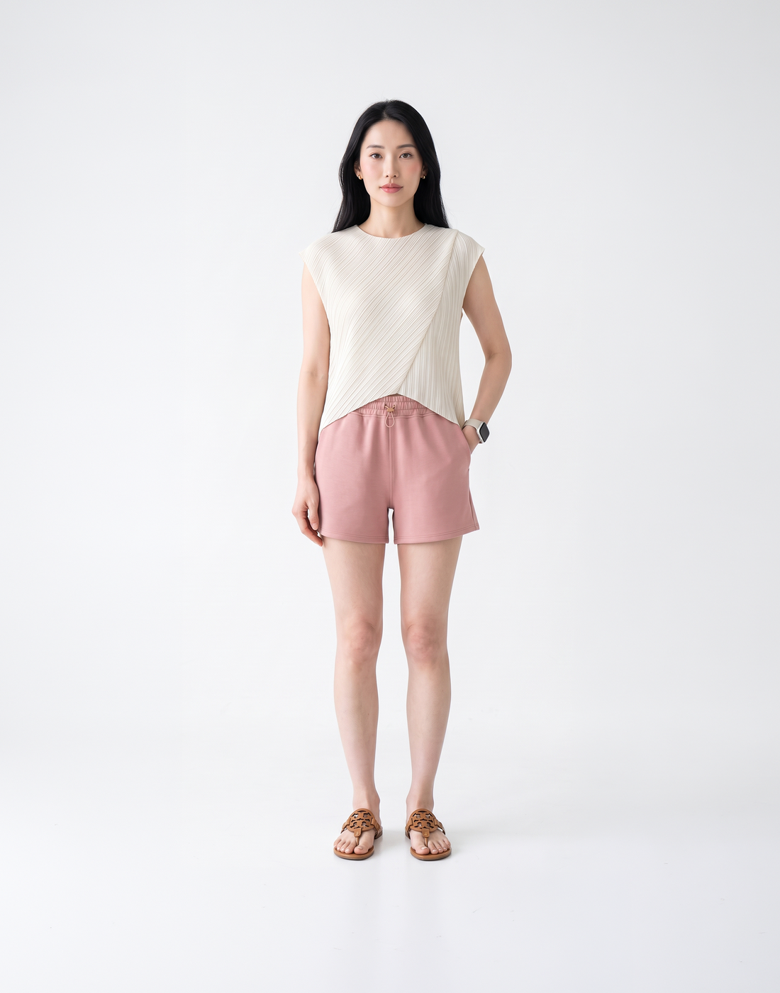Buy 1, Get 1 Free - Cooling, Breathable & Stretchy Momentum Shorts With Elastic Waistband With Pockets