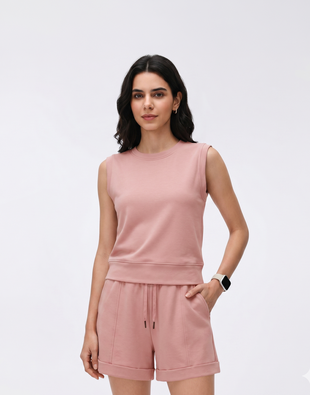 Buy 1, Get 1 Free - Cooling, Buttery Soft & Wrinkle-Free Feathersoft Shorts With Pockets