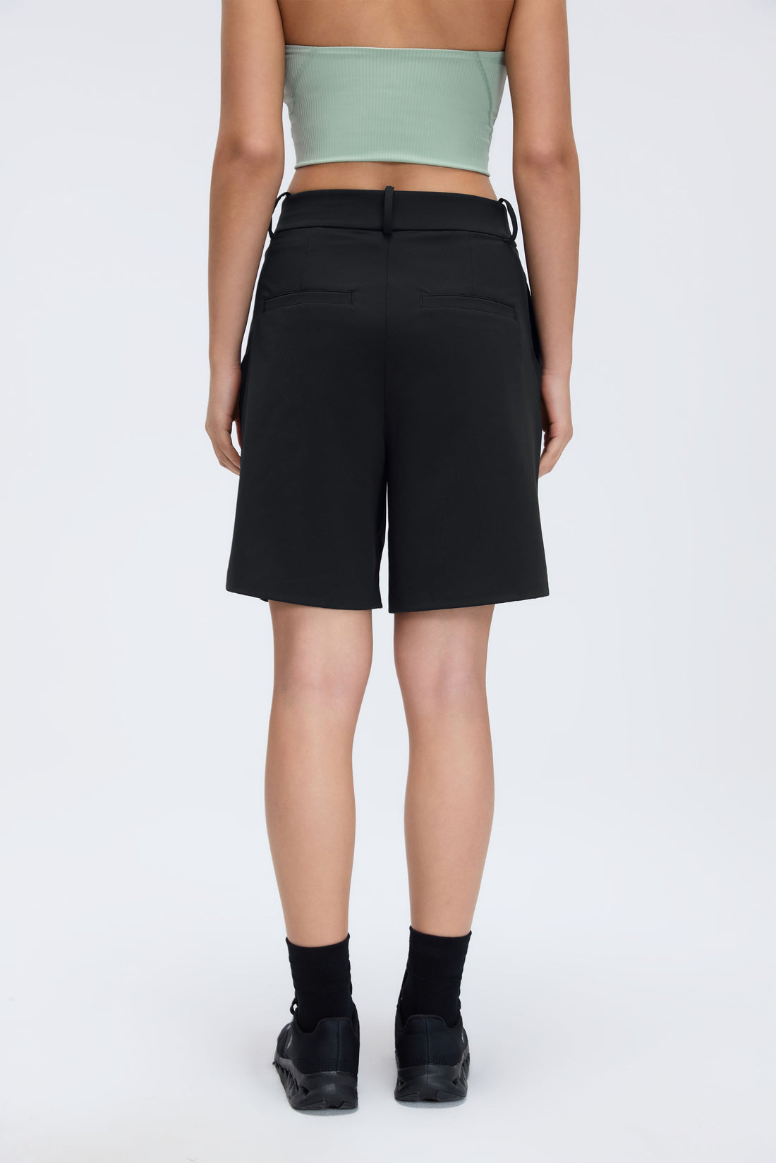 Buy 1, Get 1 Free - Cooling & Buttery Soft Stretchy Daylight Bermudas With Stretchy Waistband