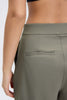 Buy 1, Get 1 Free - Wrinkle-Free & Buttery Soft Rise Bermudas With Stretchy Waistband & Pockets