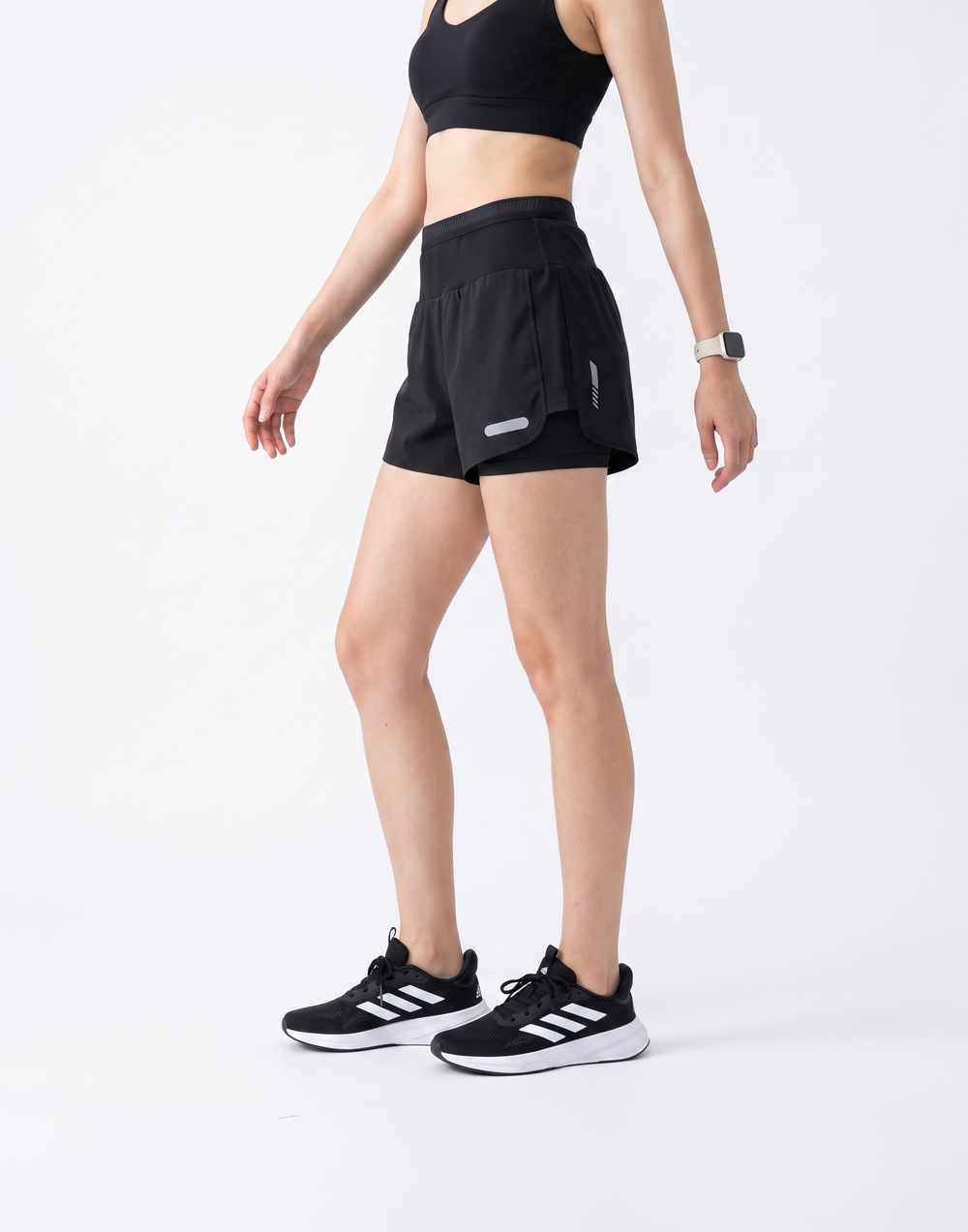 Buy 1, Get 1 Free - Cooling, Sweat-Wicking Velocity Shorts With Mesh Storage Waistband With Inner Tights