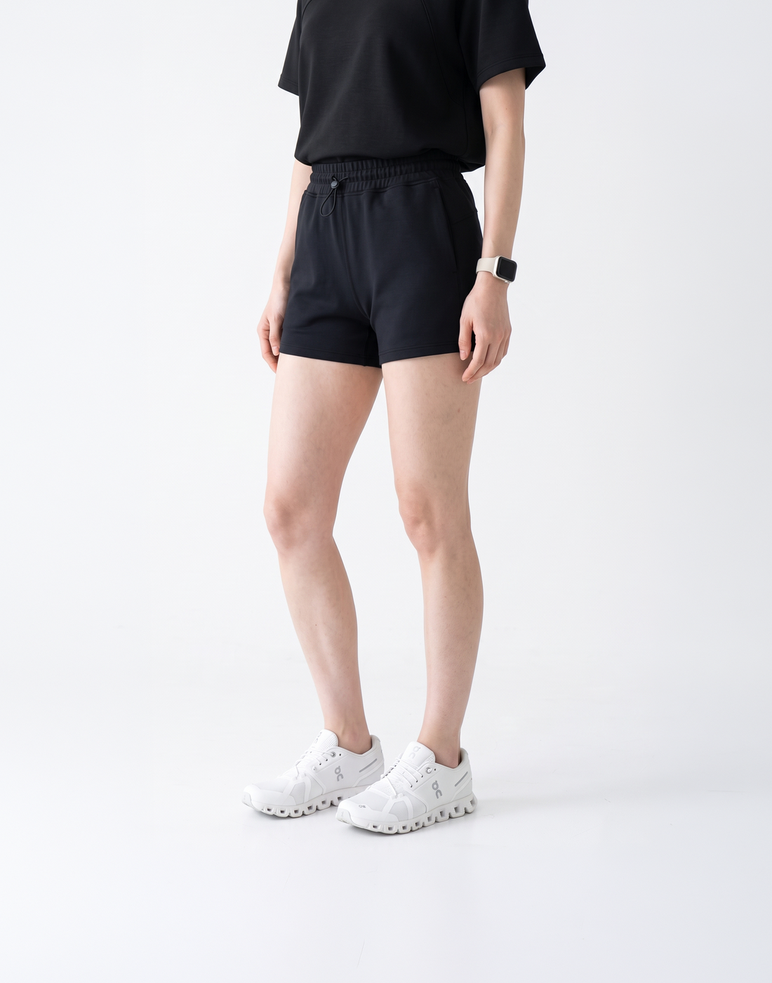 Buy 1, Get 1 Free - Cooling, Breathable & Stretchy Momentum Shorts With Elastic Waistband With Pockets