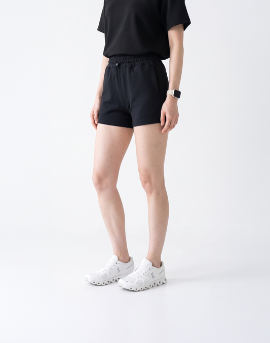 Buy 1, Get 1 Free - Cooling, Breathable & Stretchy Momentum Shorts With Elastic Waistband With Pockets