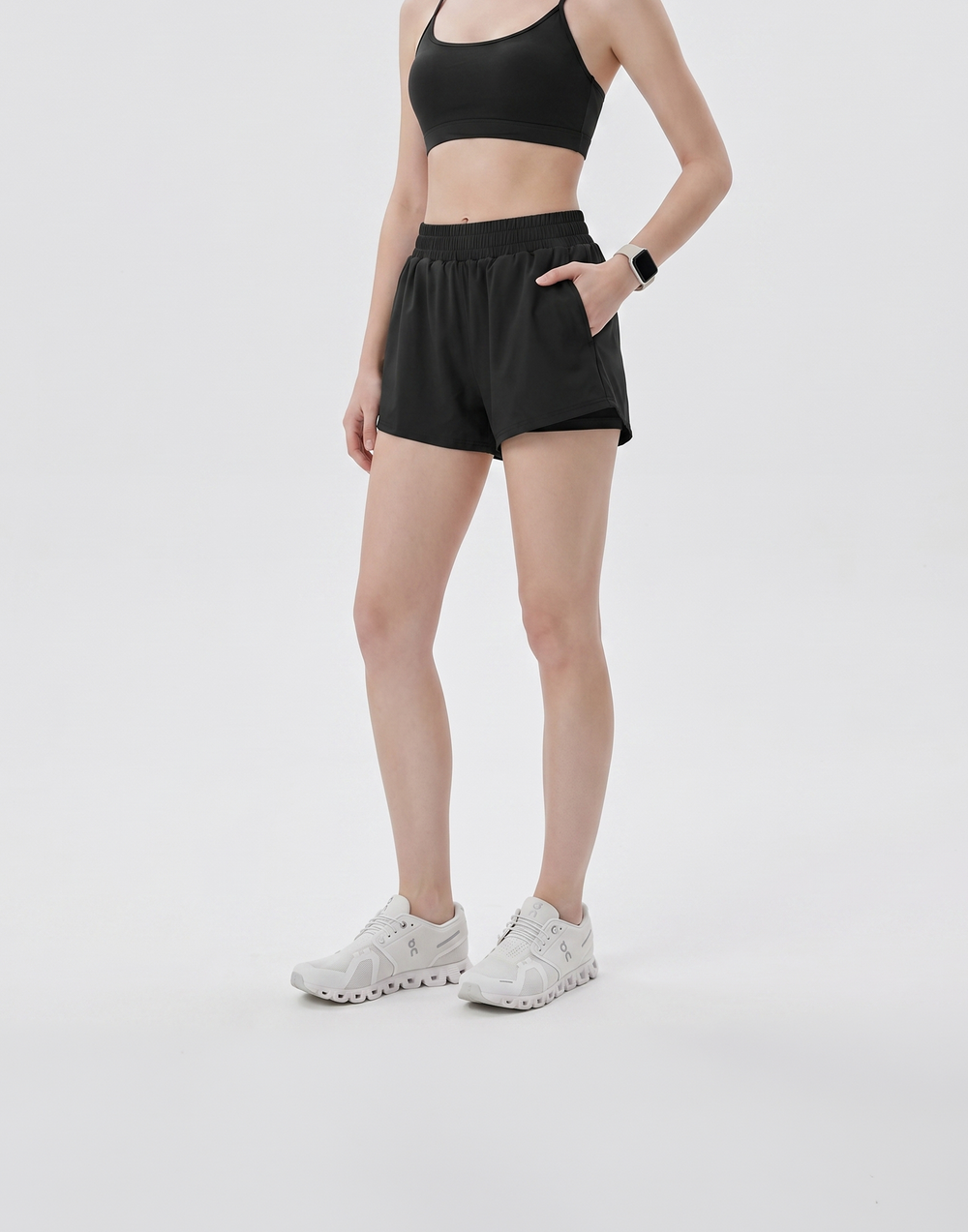 Buy Shorts, Get Bra & Top Free - Cooling, Buttery Soft & Sweat-Wicking Float Set