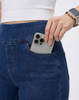 Cooling, Buttery Soft, Stretchy Curve Tummy Control Denim Shorts