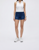 Cooling, Buttery Soft, Stretchable With Tummy Control Ease Denim Shorts With Pockets