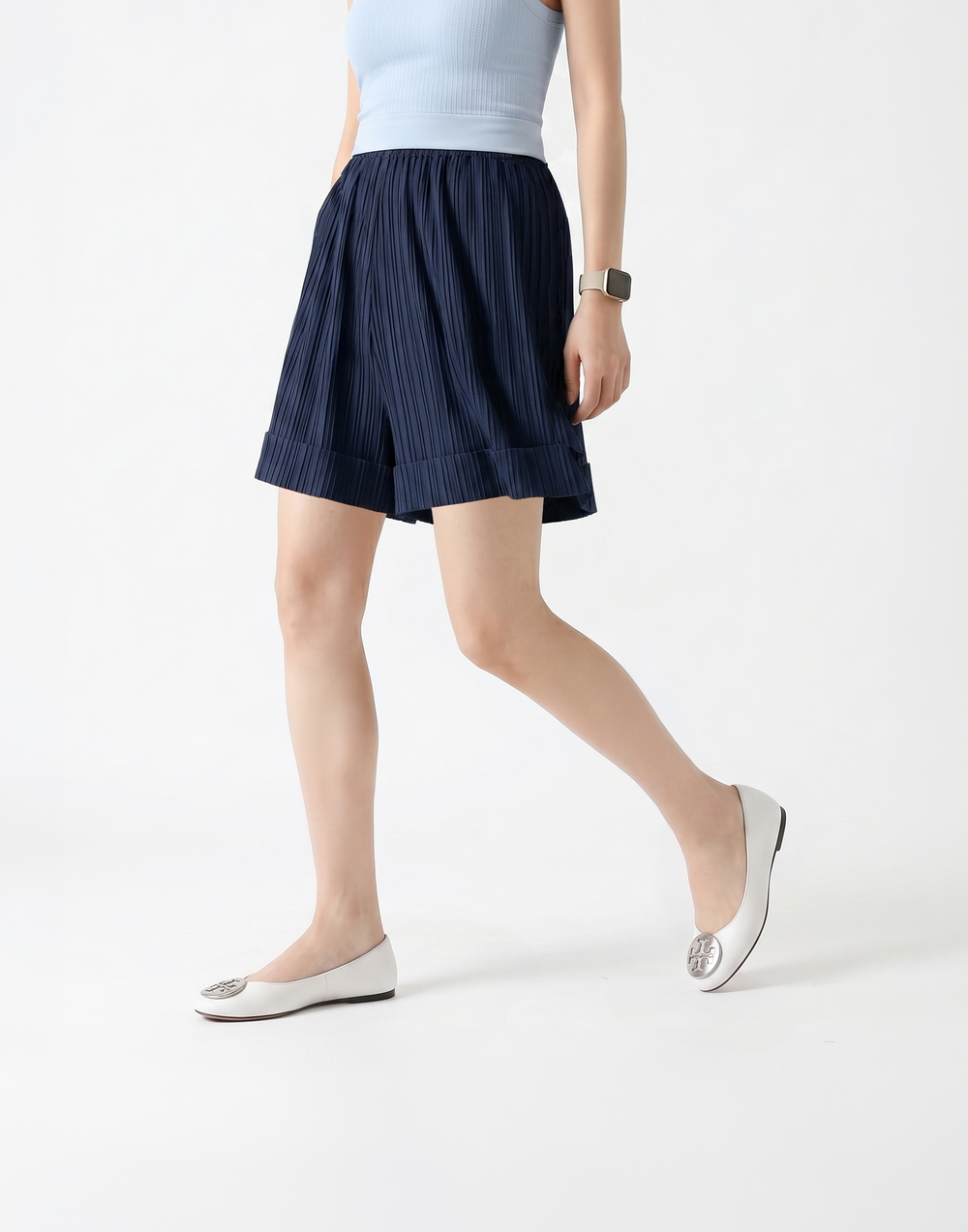 Cooling, Wrinkle-Free & Free Size Thrive Shorts With Pockets