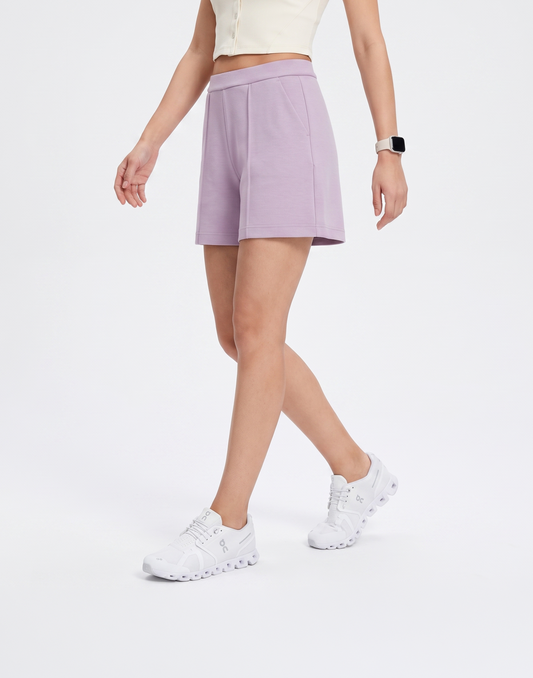 Buy 1, Get 1 Free - Cooling, Buttery Soft & Stretchy Waistband Nova Bermudas With Pockets