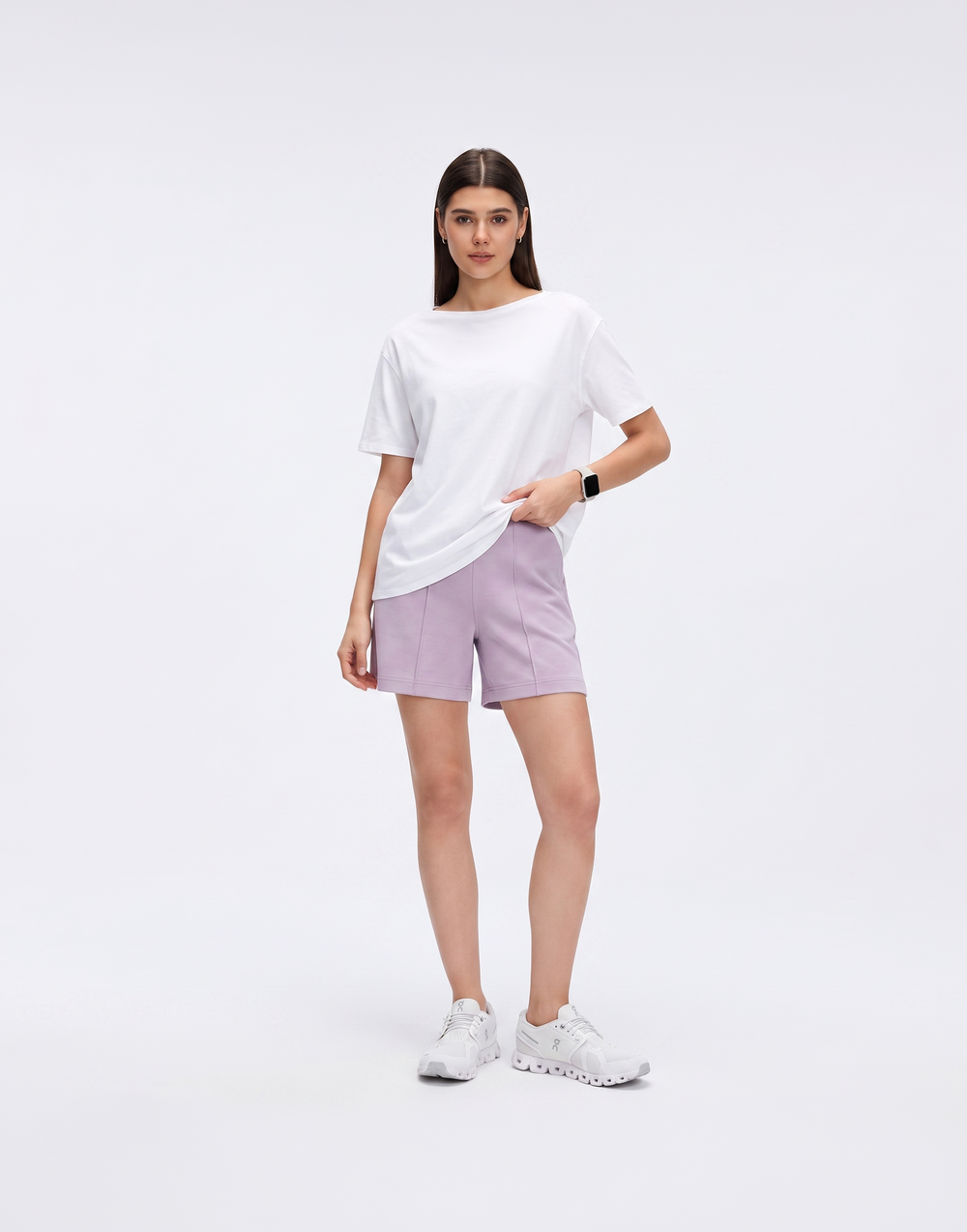 Buy 1, Get 1 Free - Cooling, Buttery Soft & Stretchy Waistband Nova Bermudas With Pockets