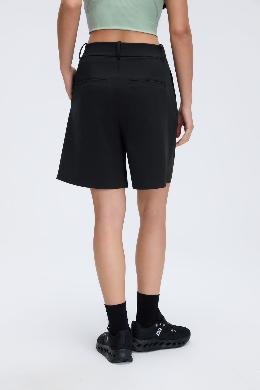 Buy 1, Get 1 Free - Cooling & Buttery Soft Stretchy Daylight Bermudas With Stretchy Waistband