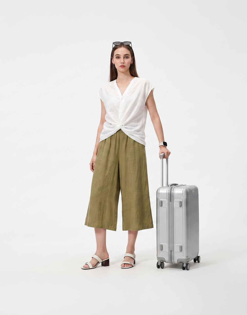 Wrinkle-Free, Cooling & Breatahble Elite Bermudas With Stretchy Waistband