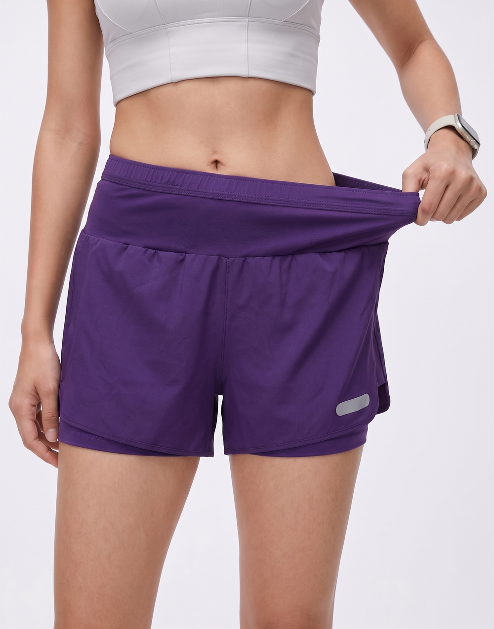 Buy 1, Get 1 Free - Cooling, Sweat-Wicking Velocity Shorts With Mesh Storage Waistband With Inner Tights