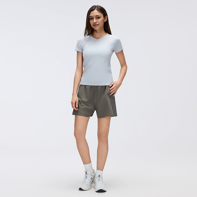 Buy 1, Get 1 Free - Cooling, Buttery Soft Chase Shorts With Stretchable Waistband & Pockets