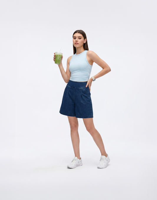 Cooling & Stretchy With Tummy Control Wander Berms With Pockets