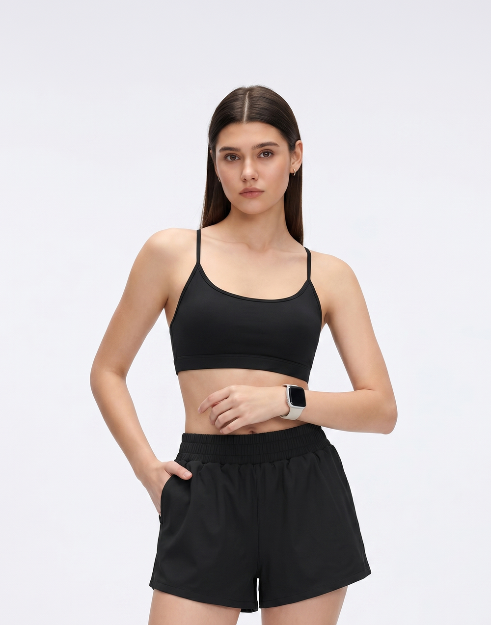Buy Shorts, Get Bra & Top Free - Cooling, Buttery Soft & Sweat-Wicking Float Set