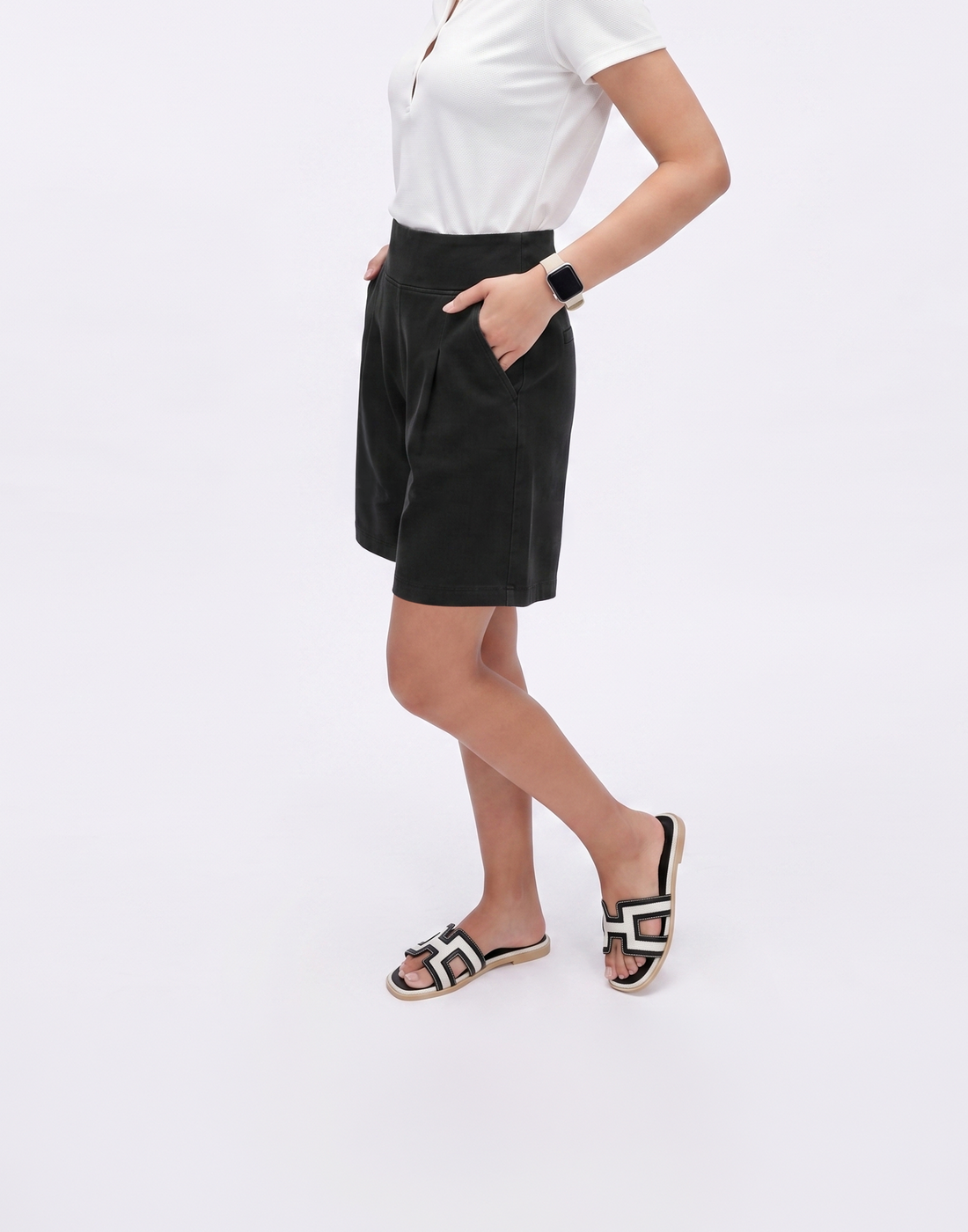 Cooling & Stretchy With Tummy Control Wander Berms With Pockets