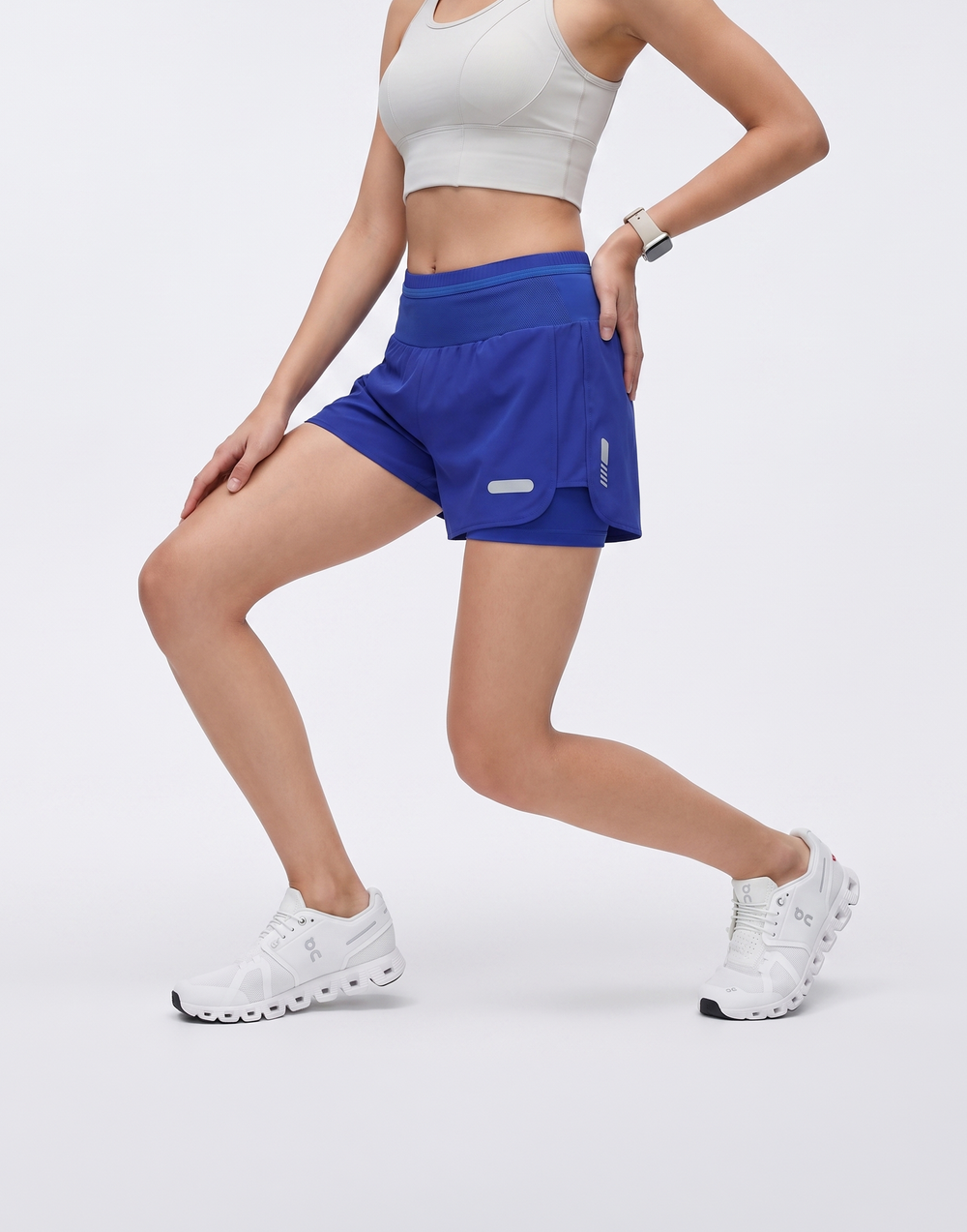 Buy 1, Get 1 Free - Cooling, Sweat-Wicking Velocity Shorts With Mesh Storage Waistband With Inner Tights