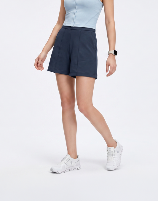 Buy 1, Get 1 Free - Cooling, Buttery Soft & Stretchy Waistband Nova Bermudas With Pockets