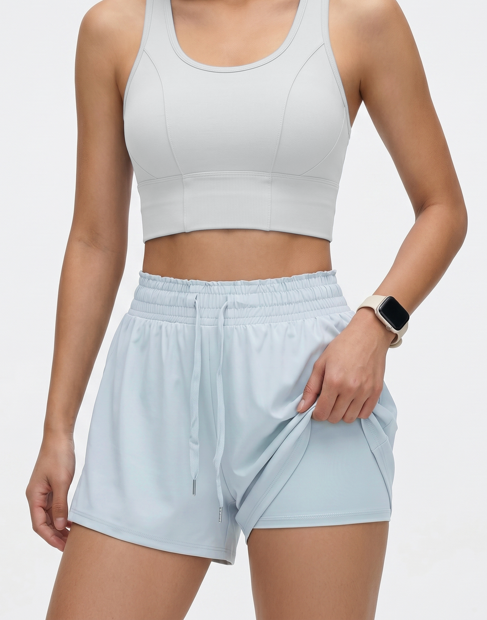 Buy 1, Get 1 Free - Cooling, Silky & Sweat-Wicking Drift Shorts With Inner Shorts