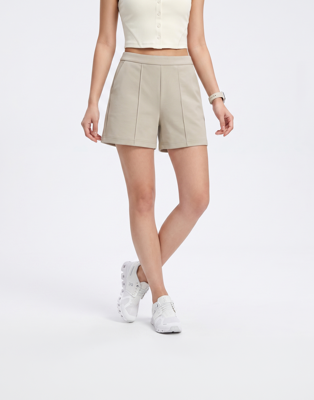 Buy 1, Get 1 Free - Cooling, Buttery Soft & Stretchy Waistband Nova Bermudas With Pockets