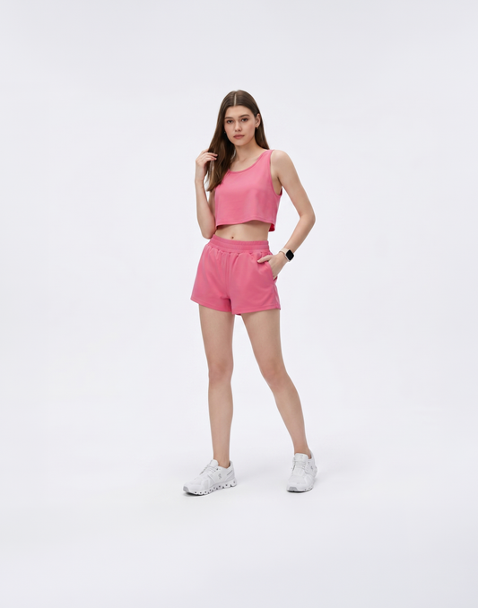 Buy Shorts, Get Bra & Top Free - Cooling, Buttery Soft & Sweat-Wicking Float Set