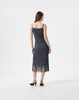 Wrinkle-Free, Cooling & Breathable Free Size Cascade Pleated Set