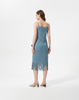 Wrinkle-Free, Cooling & Breathable Free Size Cascade Pleated Set