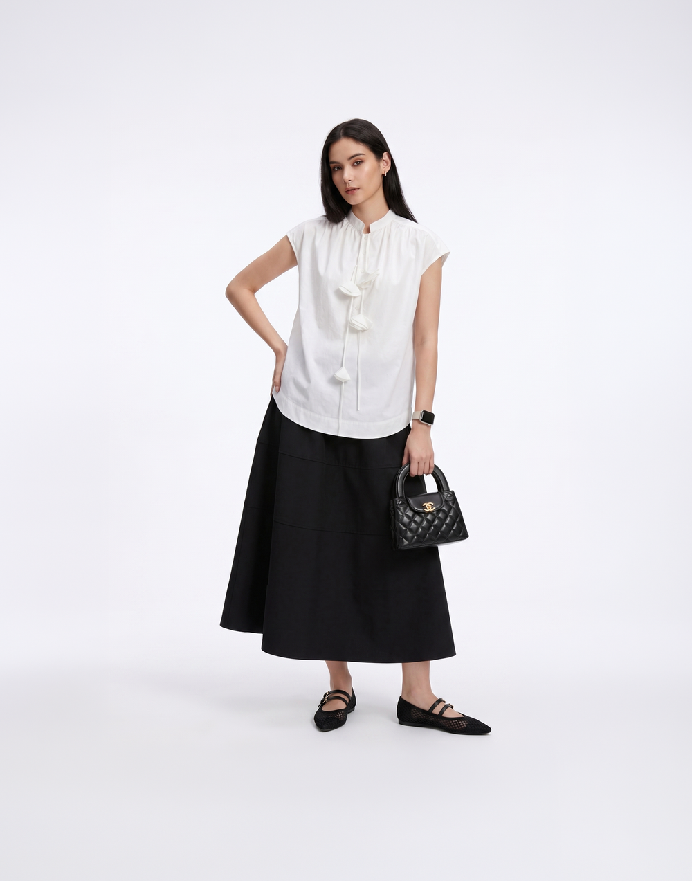 Cooling, Breathable With Tummy Control Allure Skirt
